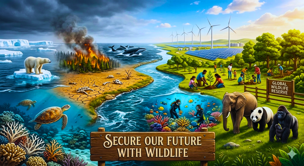 How climate change is affecting wildlife and natural habitats